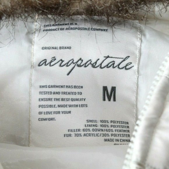 Aéropostale Down Filled Puffer Vest Hooded - Picture 6 of 8